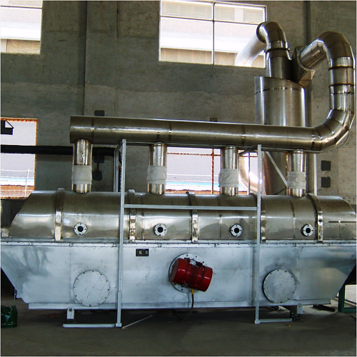 振动干燥流化床安装效果