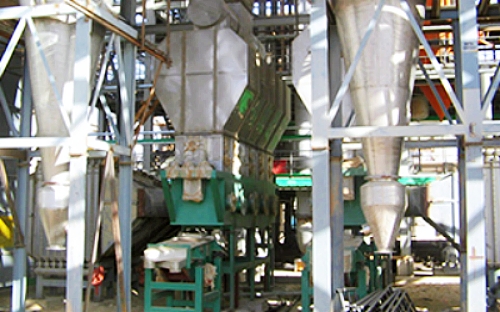 沸腾流化床安装效果